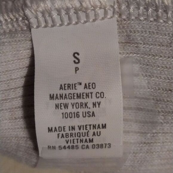 Aerie  Women Sweatshirt  Pullover Camo Crewneck Relaxed Stretch Preppy S… - Picture 10 of 16